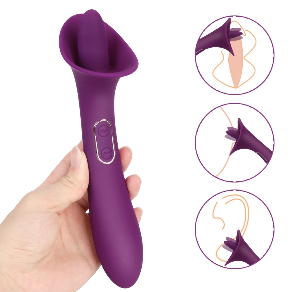 Sexy Tongue Licking Vibrator 1