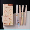 0.5 MM J0803 Morning Light Little Prince Retro Color Press Neutral Pen Student Water Pen Black Carbon Pen Cute Stationery 3