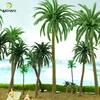 Ho Scale Model Palm Tree Artificial Coconut Landscape Train Railway Beach Seaside Diy Layout Scenery Miniature Diorama 1