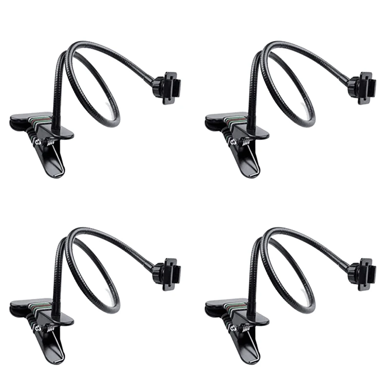 Supporto Per Webcam 4X Supporto Da Tavolo Flessibile Da 25 Pollici Con Morsetto A Collo D'Oca Per Webcam Logitech C930E,C930,C920, C922X,C922, C925E