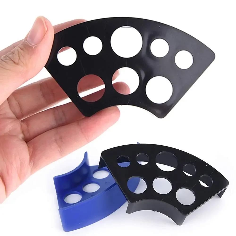 8 Holes Tattoo Ink Cup Holder Stand Makeup Accessories Random Color Trailer Supplies Tatoo Tool Pigment Brack Container 5