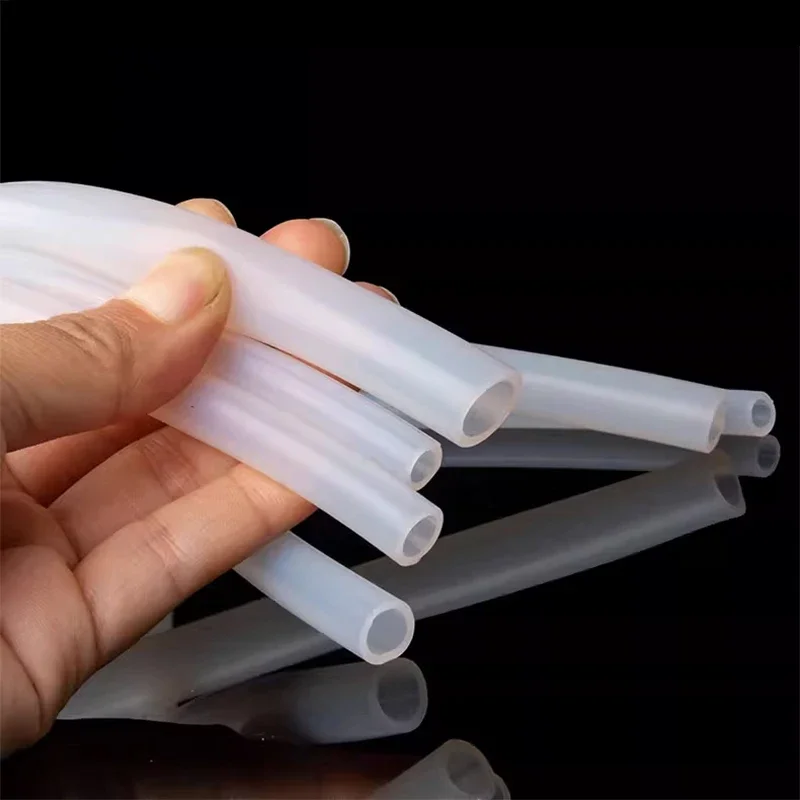High-Temperature Resistant Flexible Silicone Hose - 5M Food Grade Tubing