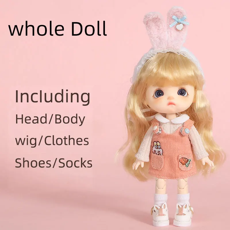 Sto Doll Ob11 Doll Cute Makeup Doll Customization 1/8bjd Joint Doll