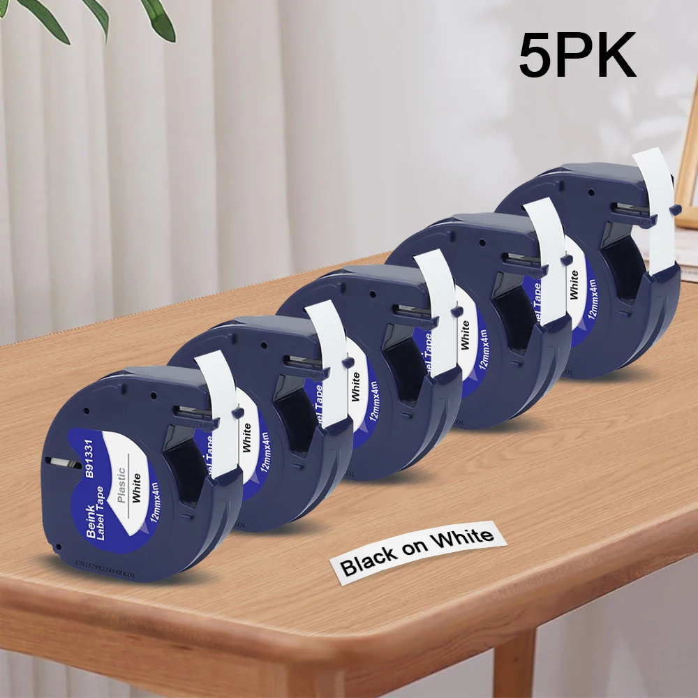 Original Dymo Letratag Wireless Handheld Label Maker with 5-Pack Label Tape
