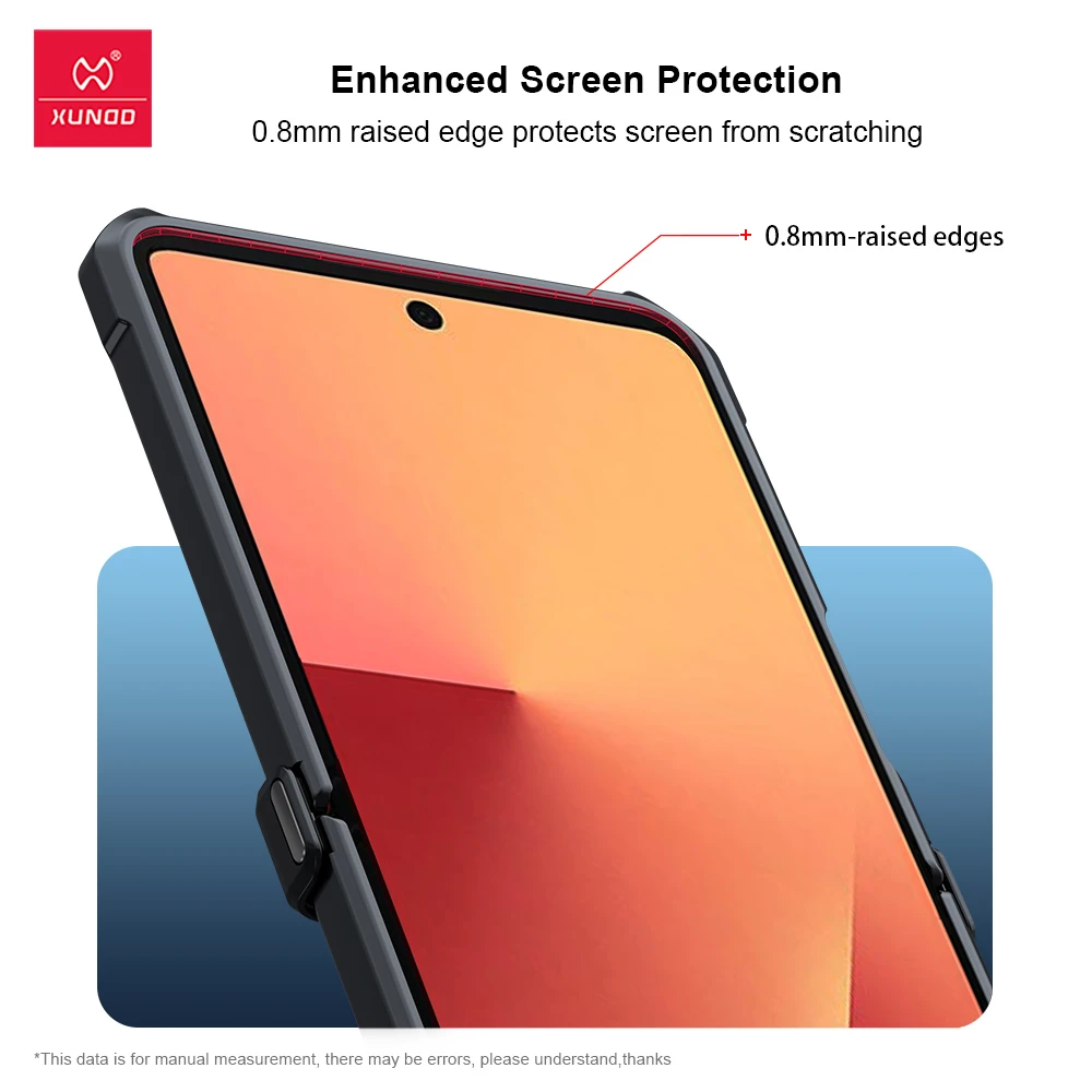 Shockproof Airbag Protective Shell with Acrylic, TPU, and Glass Back Cover