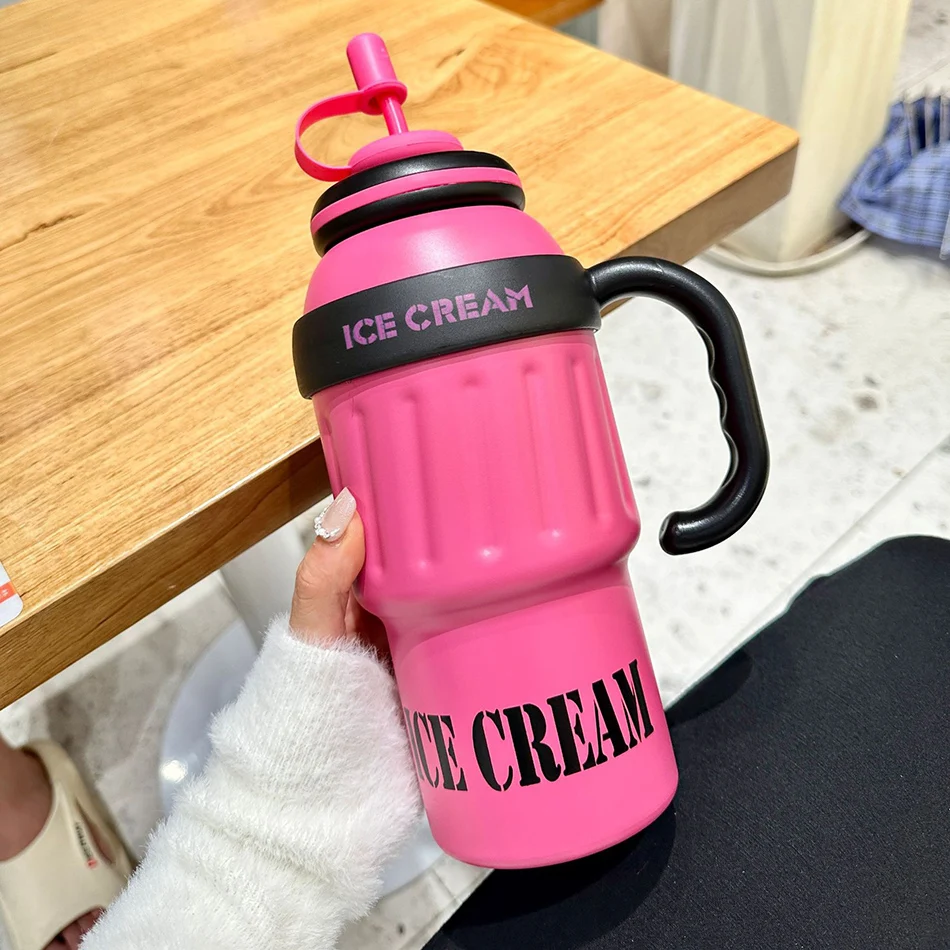 New Large Capacity Thermos Cup With Handle And Straw Stainless Stee Car Portable Travel Thermal Cup Big Mac Thermos Water Bottle - Aliexpress 15 18 New Large Capacity Thermos Cup With Handle And Straw Stainless Stee Car Portable Travel Thermal Cup Big Mac Thermos Water Bottle - Aliexpress 15