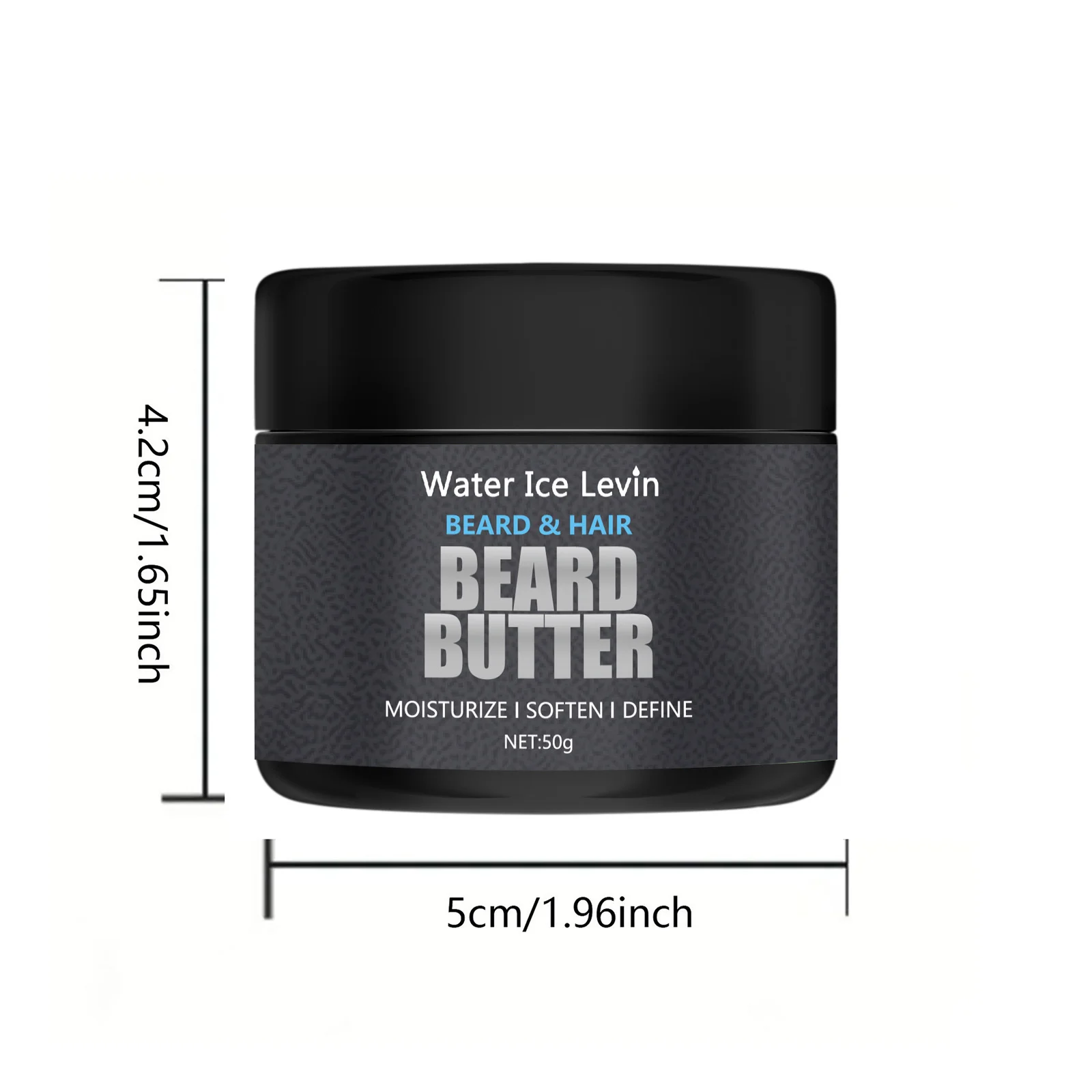 Beard Balm For Men Natural Beard Care Wax Balm Moisturizing Dashing Gentlemen Effect Styling Professional Care Cream