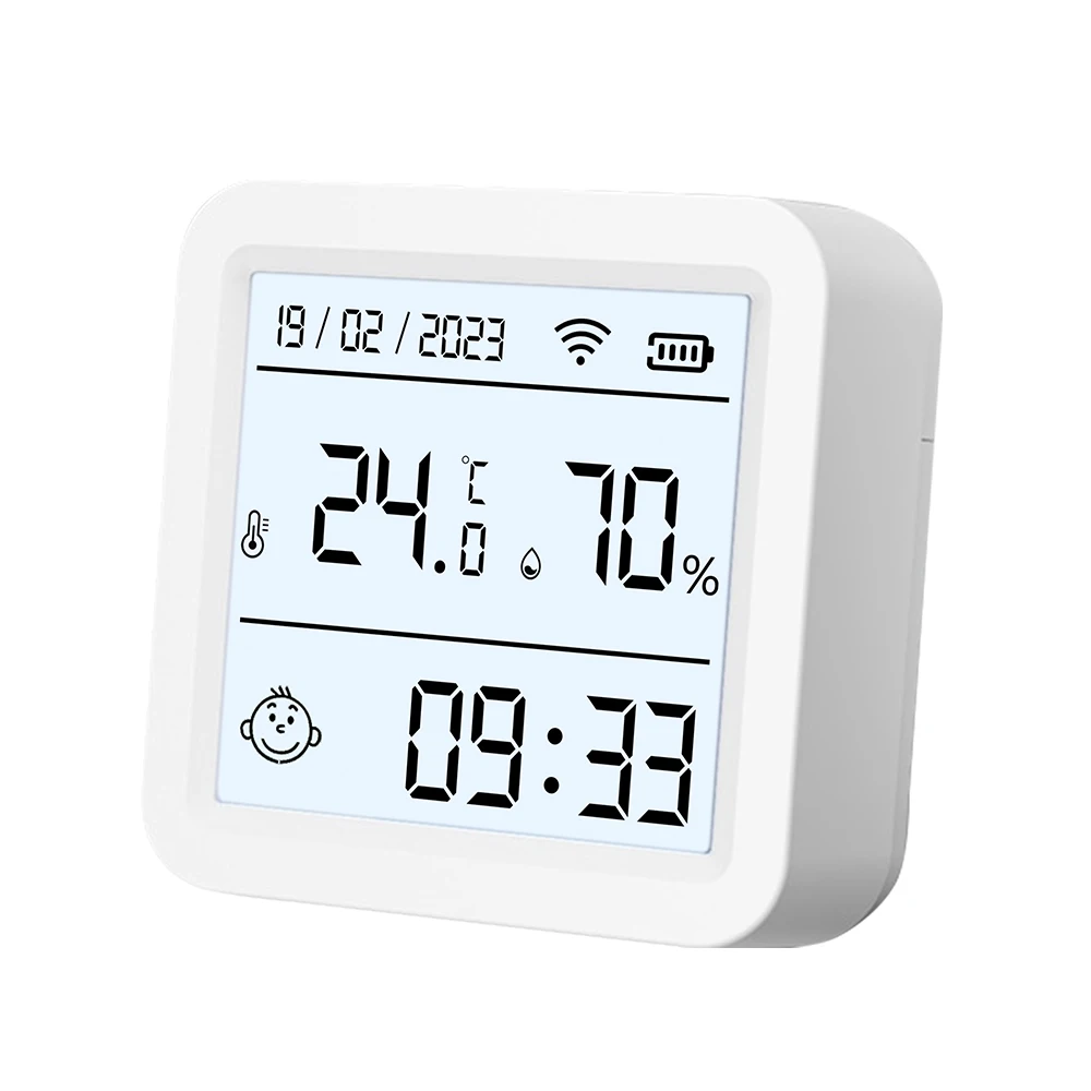 Tuya Smart WIFI Temperature and Humidity Sensor Hygrometer Thermometer with LCD