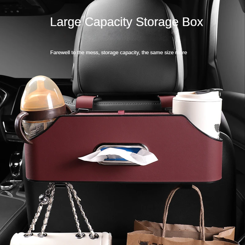 Car Seat Storage Box Multifunctional Car Storage Box Car Seat