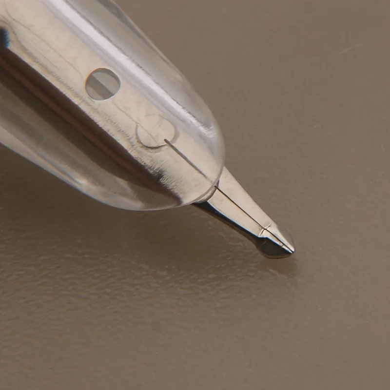 Fountain Pen Piston Transparent 1.5mm Nib