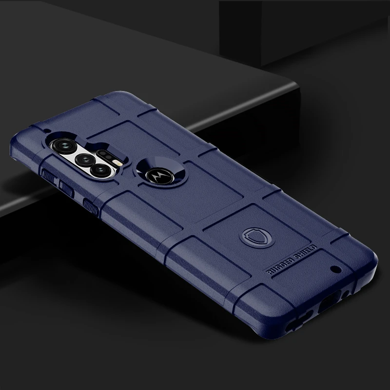 mtb more energy® Custodia Soft Armor per Motorola Edge Plus, Edge (6.7'') - Angoli rinforzati - 1.5mm TPU Case Cover
