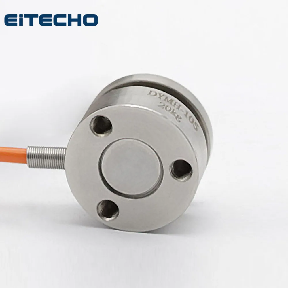 Miniature Flat Force Load Cell Sensor High Frequency &Phi;25 Tension Pressure 20 30 50 100 200 300 500 1000 2000 KG 1 2 Ton