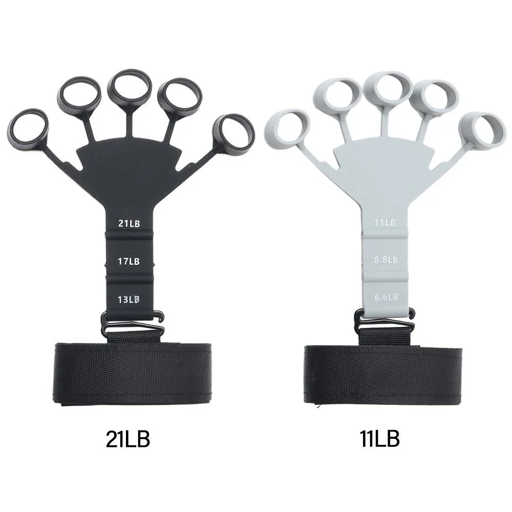 Finger Exerciser Finger Gripper Finger Exerciser Guitar Exerciser 6 Resistant Levels Recovery Physical Tools Hand Strengthener