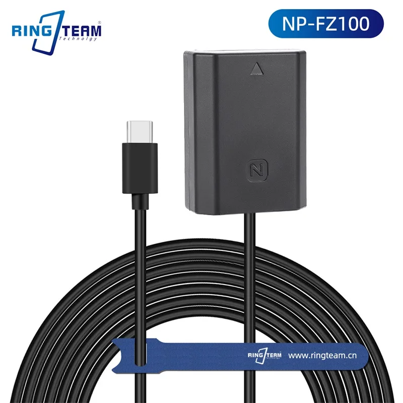 Adattatore Di Alimentazione Pd Type-C A Accoppiatore Cc Np-Fz100 Per Sony A7M4 Ilce-9 Ilce9 A9 Ilce-7Rm3 Ilce7Rm3 A7Rm3 Bc-Qz1 A7C