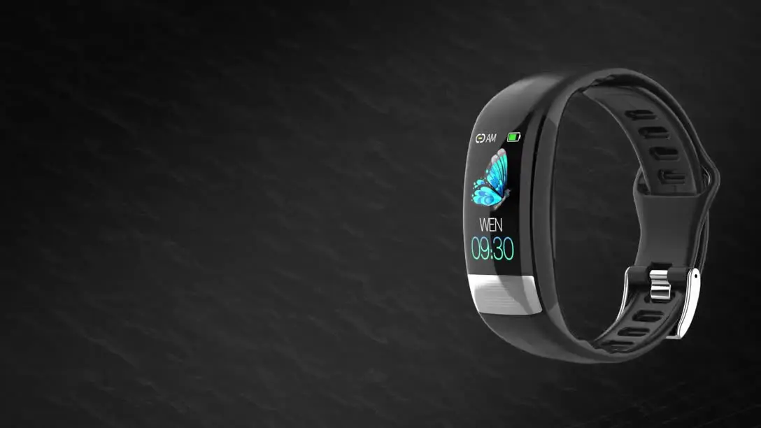 UGUMO ECG+PPG Smart Bracelet Body Temperature Blood Pressure Heart Rate Monitor Smartband Fitness Tracker Sport Smart Wristband
