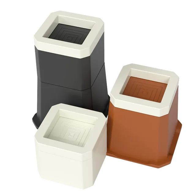 Coffee Table Heightening Pad Non-slip Table Bed Legs Foot Pad Rectangular Trapezoidal Combination Home Appliances Booster Pad 1