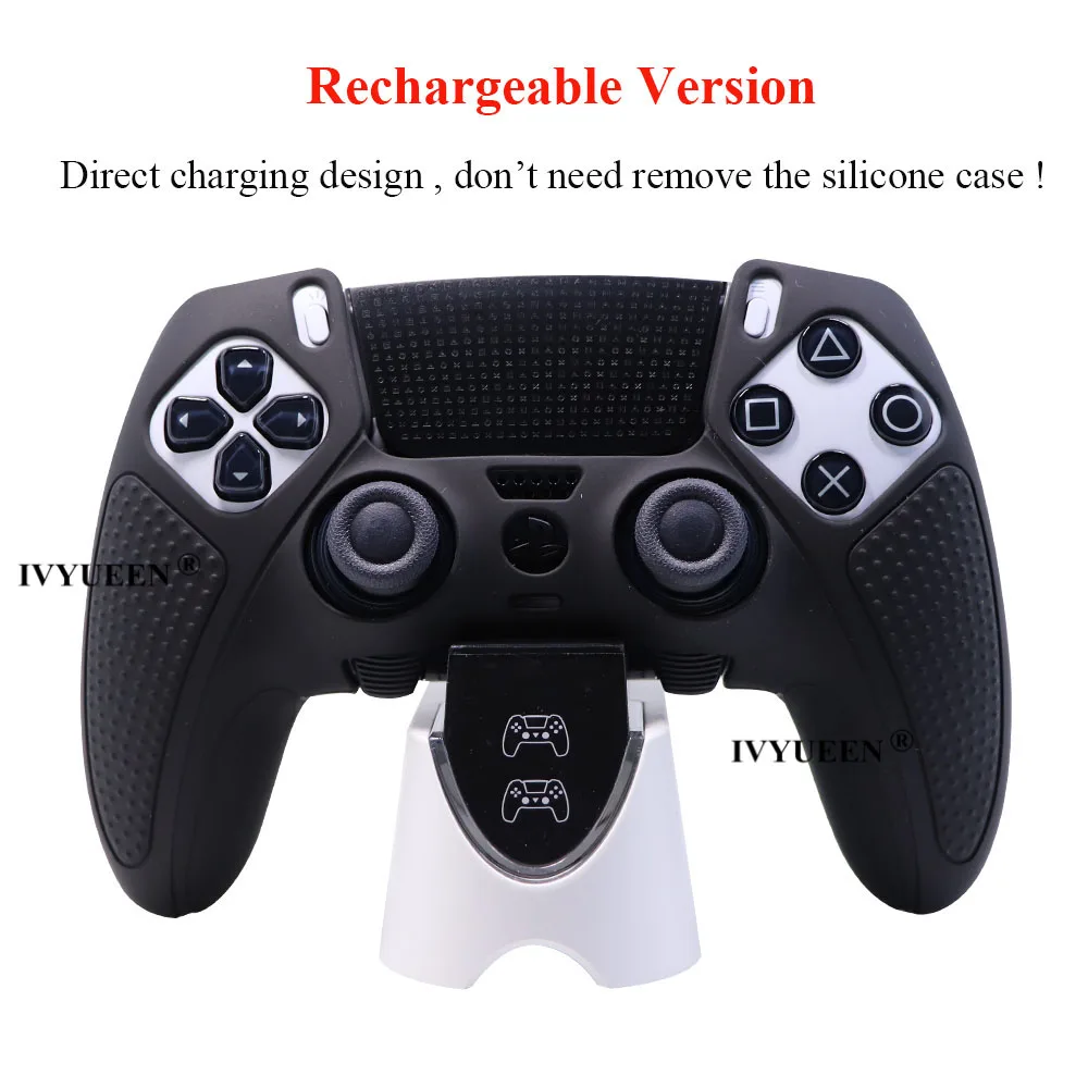 IVYUEEN Non-Slip Protective Silicone Grip Case