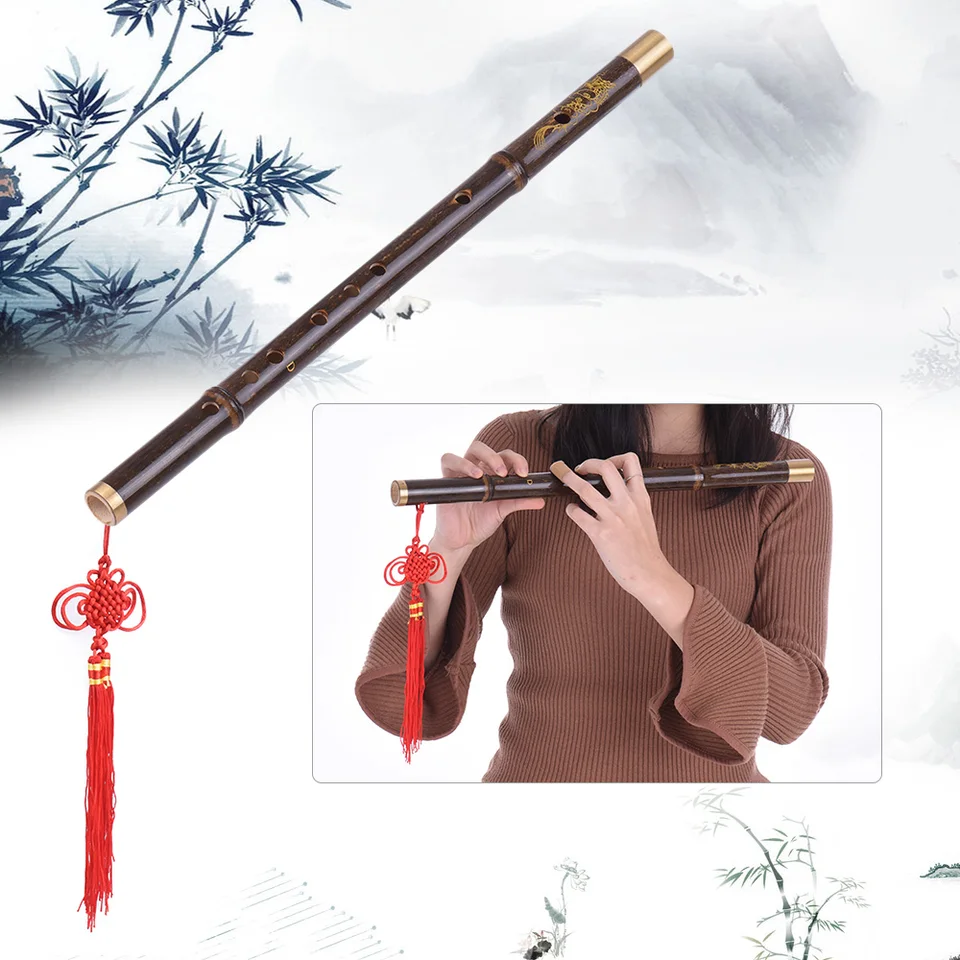 Mo Dao Zu Shi Bamboo Dizi Flute - Traditional Chinese Instrument In 5 Keys (C/D/E/F/G)