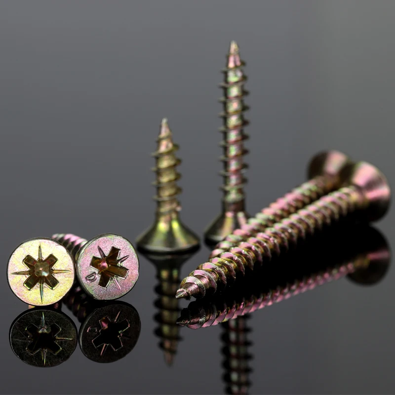 505 Viti Autofilettanti Per Legno | Testa Croce | M3, M4, M5 | In Acciaio Zincato - Foto 9