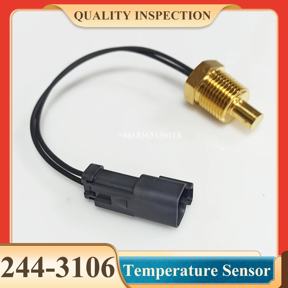 2443106 244-3106 Temperature Sensor for Caterpillar 414E 416D 416E 416F 420D 420E 420F 422E 422F 424D 428D 428E