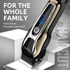 Kemei Professional Hair Clipper Rechargeable Trimmer Men Electric Cutter Hair Cutting Machine LCD Cordless Beard Trimmer KM-1990 2