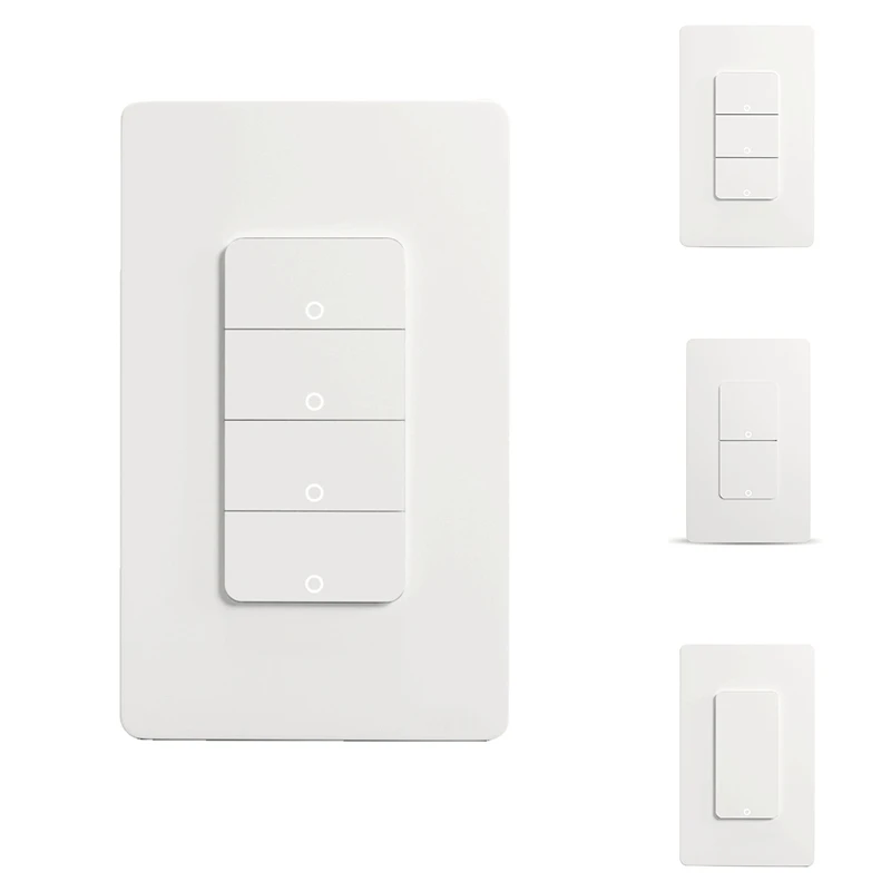 

Умный выключатель Tuya Wi-Fi, однополюсный настенный переключатель с поддержкой Alexa/Google Home/US
