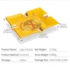 CIGARLOONG Ceramic Cigar Ashtray 4 Cigar Slots Bottom Non-Slip Home Decorations Multicolor Cigar Holder Tray CLG-23JX1 6