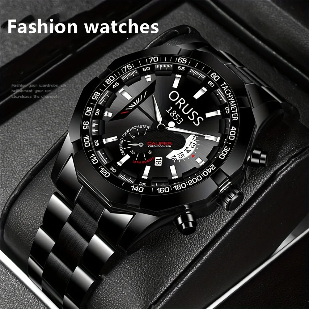 High-end personality men's watch trend cool handsome big dial gentleman fashion durable business leisure youth handsome 6