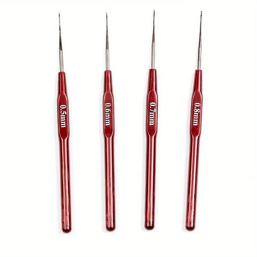 Crochet Hook Plastic Handle Crochet Hooks Handle Knitting Needles Set Crochetings Knittings