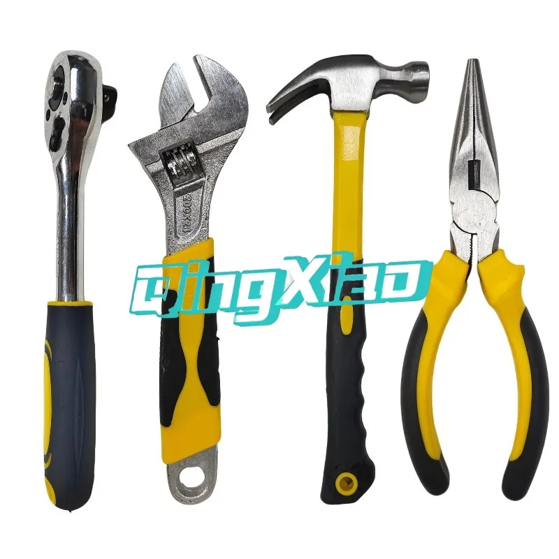 전문가용 108피스 공구 세트 가정용 수리 유지 보수 자동차 정비소 일상 목공 프로젝트용 경량 하드웨어 키트