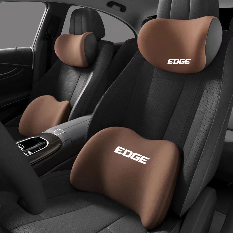 For ford Edge Car Headrest/Lumbar Support tools Neck Pillow Waist Cushion Office Seat Backrest Cushion Car accessories