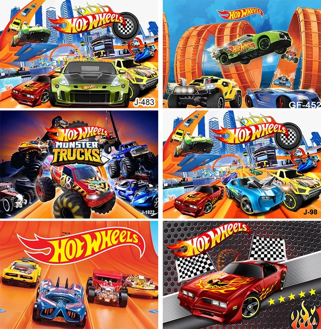 Carro de corrida pano de fundo hotwheels piloto selvagem pista menino festa  de aniversário fotografia fundo foto decoração suprimentos adereços banner  - AliExpress