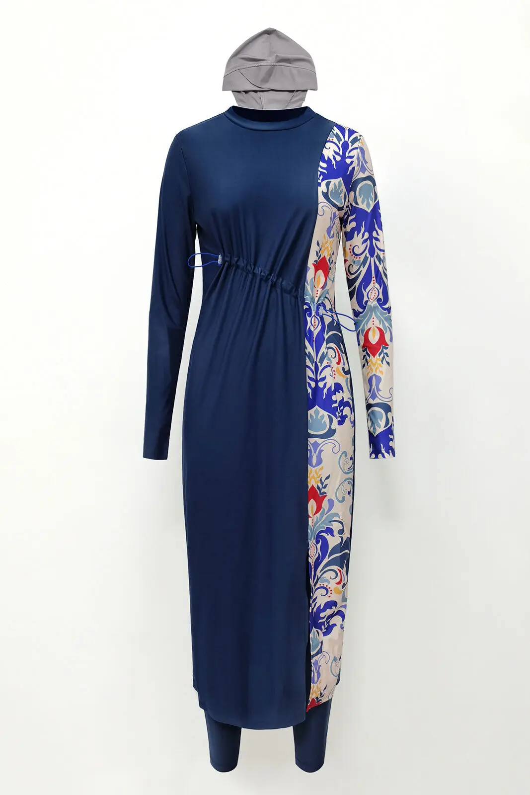 Burkini Sets Swimwear Swimsuit Bathing Sets Long Tops Pants Beachwear Women 3PCS Summer Muslim Arab muslim swimwear