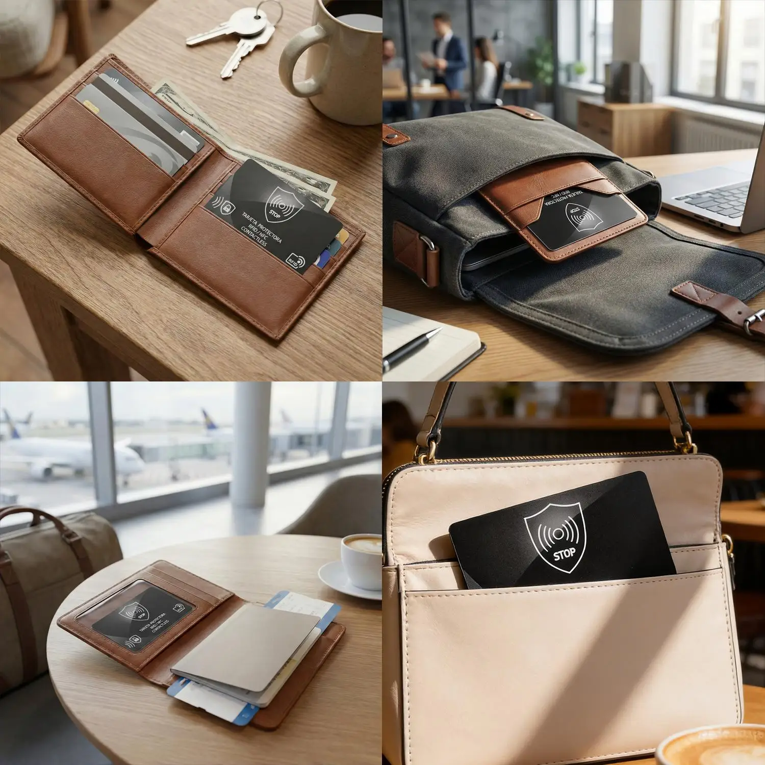 RFID/NFC Blocking Card for Ultimate Contactless Protection and Security