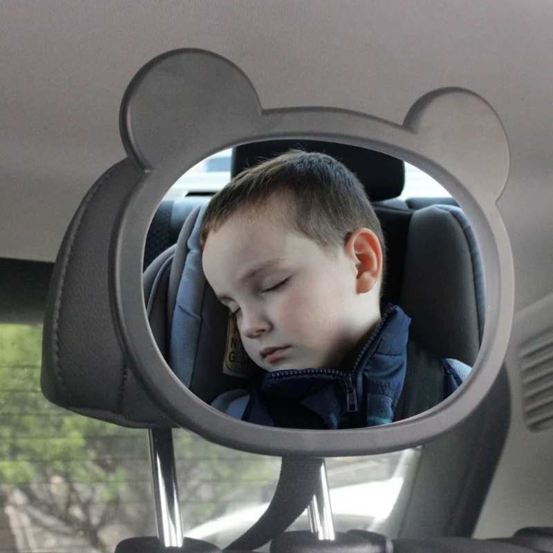 Clear Baby Backseat Mirror Easy to Mount Baby Car Mirror Car seats Safety for Monitoring Rear Facing Children