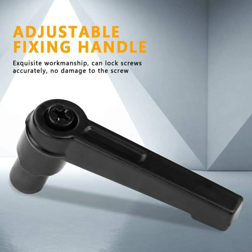 Description Picture 3 of item4Pcs M6 Clamping Lever Handle Durable Alloy Black Female Thread Machinery Adjustable Adjustable Handles Knob