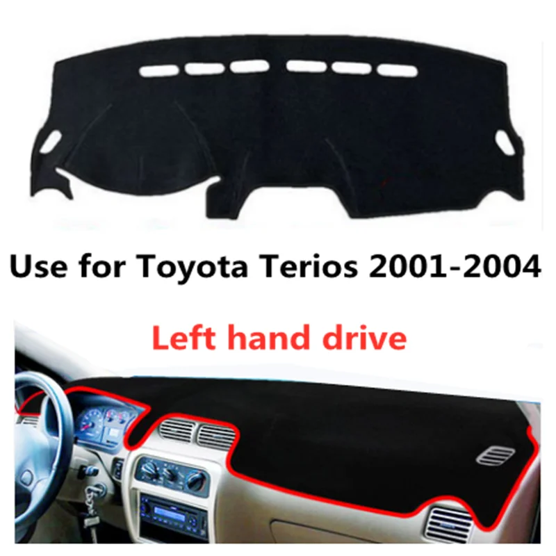 

Taijs Left Hand Drive Car Dashboard Mat Dash-Mat for Toyota Cami Daihatsu Terios 2000 2001 2002 2003 2004 2005 Nice Quality