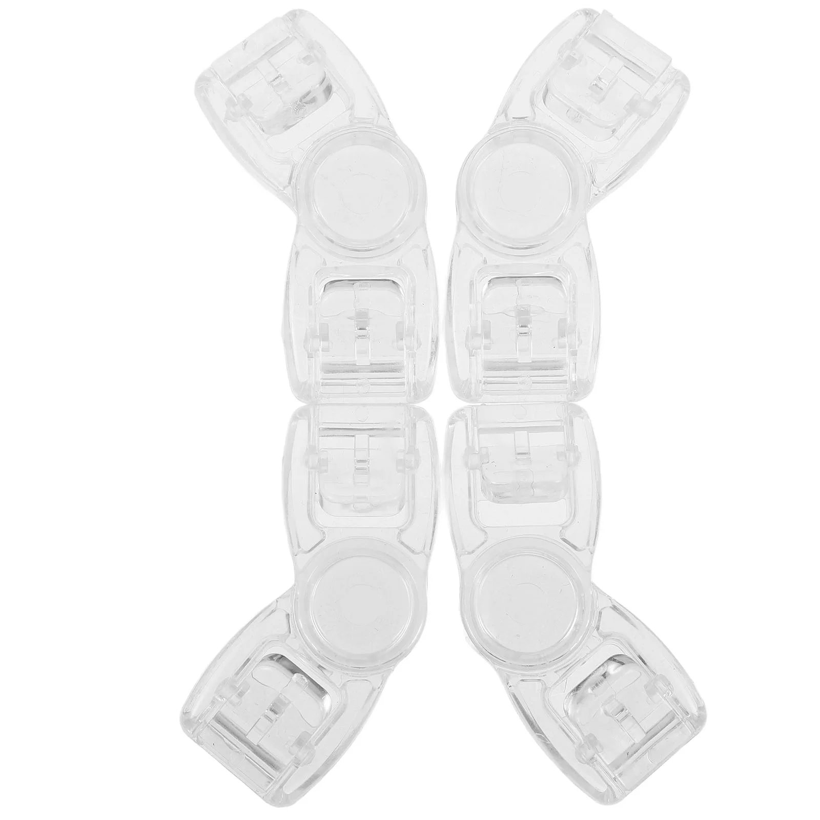 4 Pcs Swimming Goggles Accessories Plastic Strap Buttons Buckles Accessory Universal Headband Universal water sport goggles tool 3