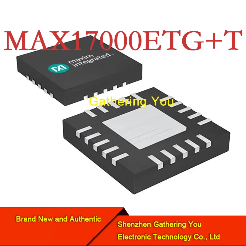 

MAX17000ETG + T QFN24, профессиональное управление питанием, новый, аутентичный