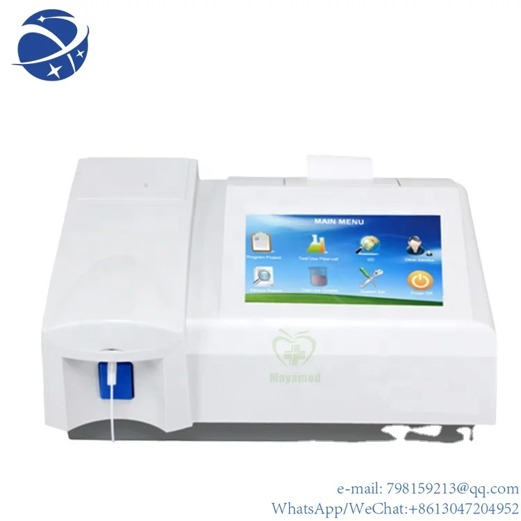 

MY-B010A Medical Laboratory Equipment Touch Screen Clinical Blood Semi-auto biochemistry analyzer Chemistry Analyzer