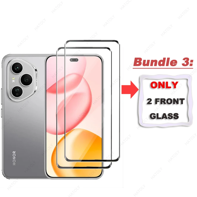 Premium 3D Curved Glass Screen and Camera Lens Protector