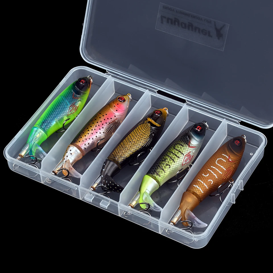 Esche Da Pesca 10ps Esca Whopper Plopper Topwater Galleggiante - Foto 10