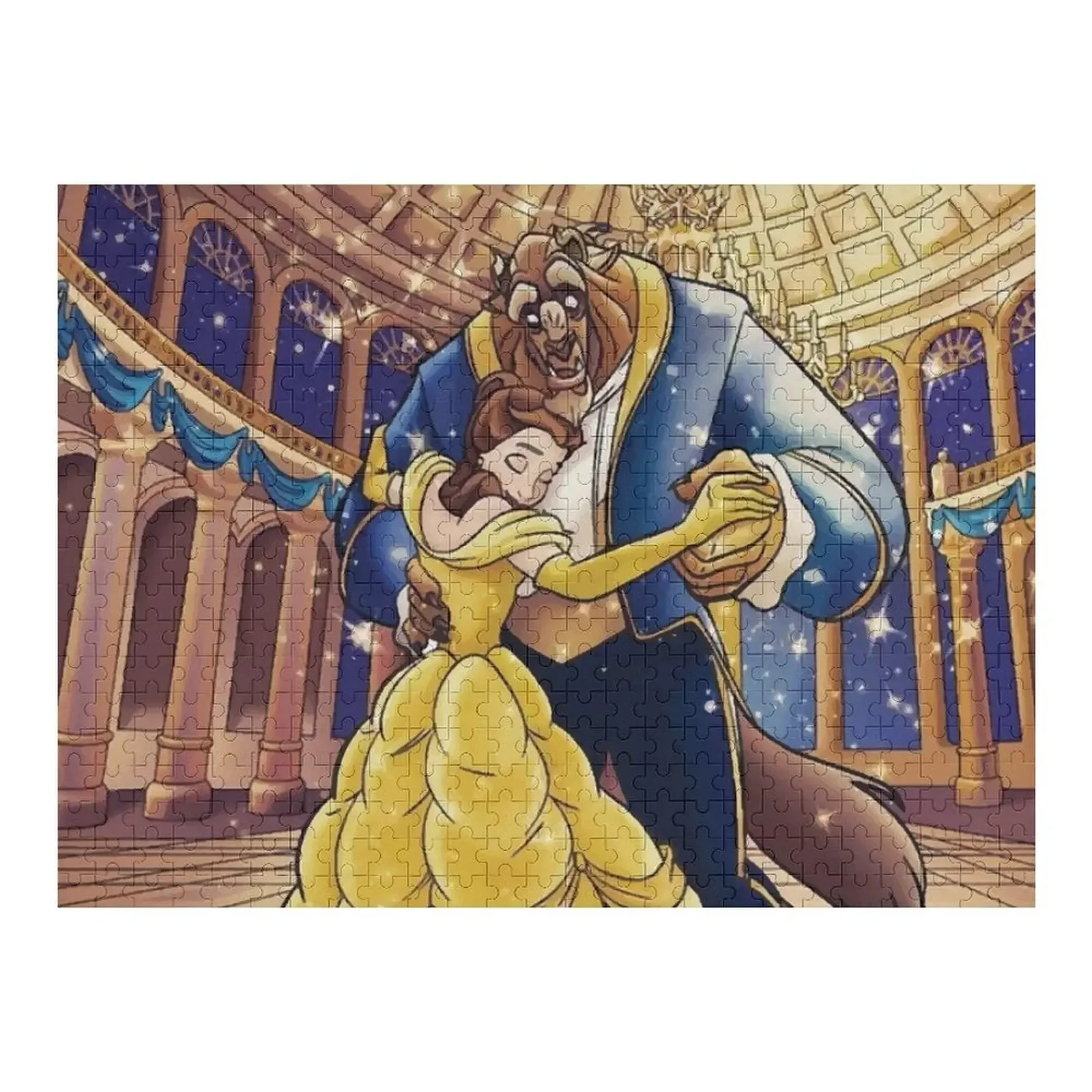 

Beauty and Beast Jigsaw Puzzle Wooden Jigsaws For Adults Custom Wooden Gift Personalized Photo Gift Jigsaw Custom Puzzle