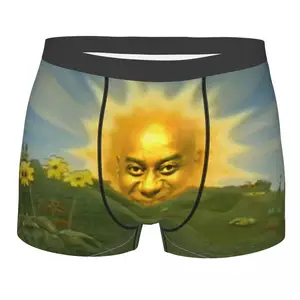 Crying Internet Meme Illustration of Men Underwear Boxers Stock