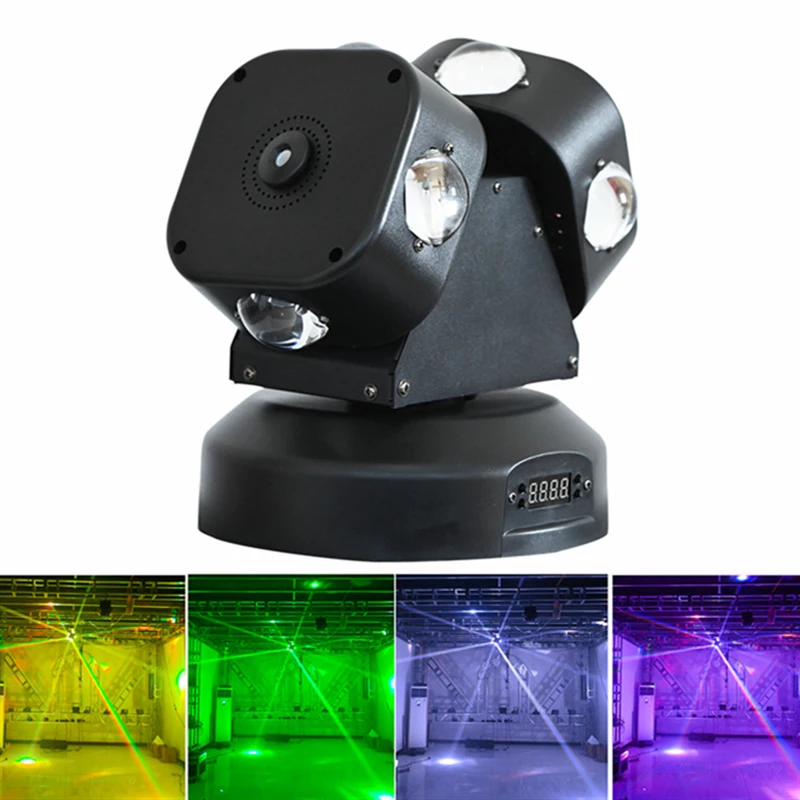 

Новинка, RG Лазерная лампа, 12 дюймов, двойная Подвижная головка, горячие колеса, RGBW 4 в 1, полноцветный луч, сценическая лампа для дискотеки, свадьбы, бара, КТВ