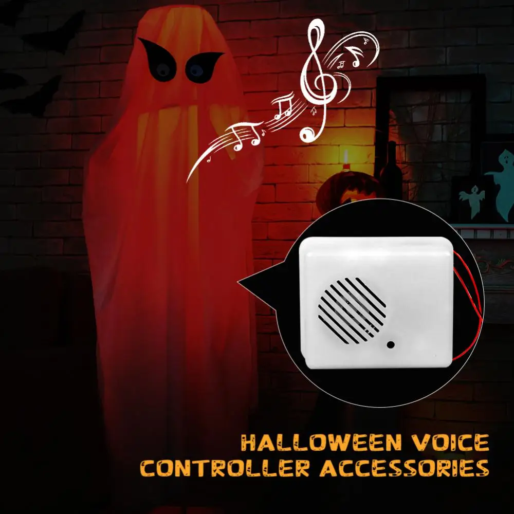 Halloween Scream Speaker Horror Urlando Oggetti Di Scena Ingannevoli Attivati Dalla Voce Sensore Di Suono Spaventoso Produttori Di Rumore Per La Festa