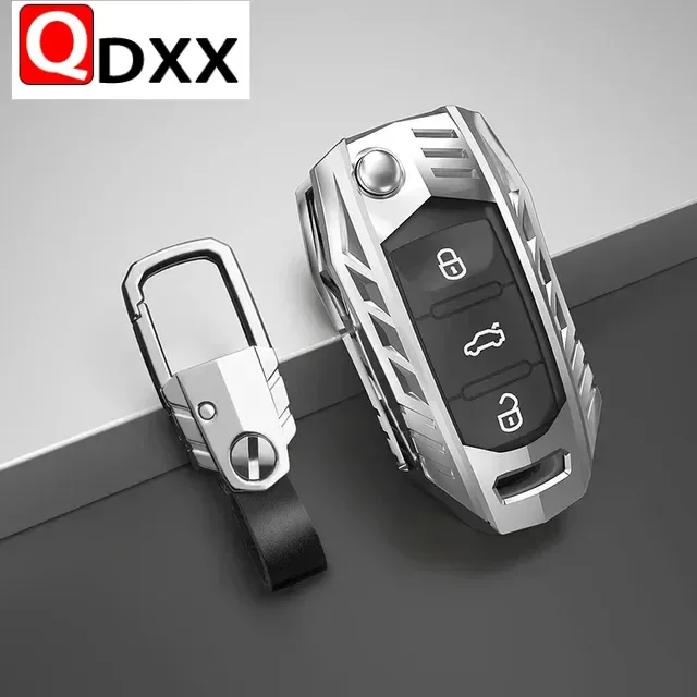 For Volkswagen VW Polo Tiguan Passat B5 B6 B7 Golf EOS 4 5 6 Scirocco Jetta MK4 MK6 Octavia Seat Accessories Car Key Case Cover