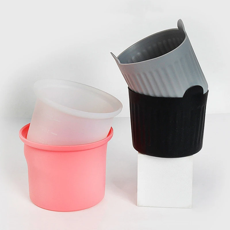 Wax Warmer Heat-resisting Replacement Silicone Bowls Hair Removal Wax With Stirring Stick Non-Stick Pan Hair Removal Beauty 3