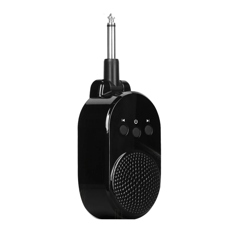 

Rechargeable Amplifier AMP 6.35Mm Plug Rotated 270 Degrees USB For Electric Guitar Bass Accessories