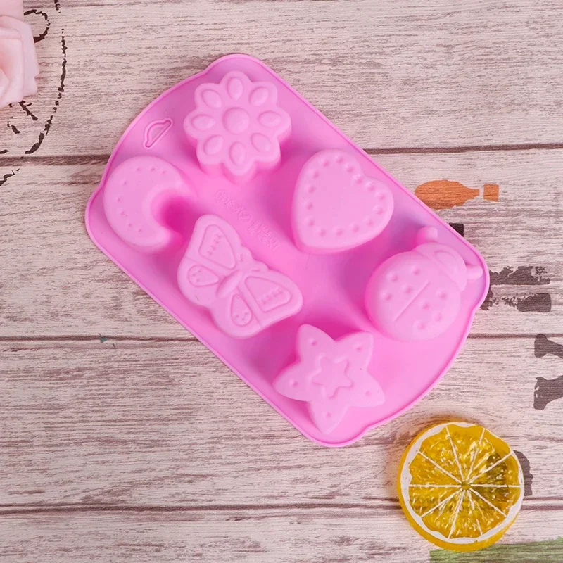 New Soap Mould Fondant Cake Mold Food Grade Silicone Decoration Tool Multifunction DIY Handmade